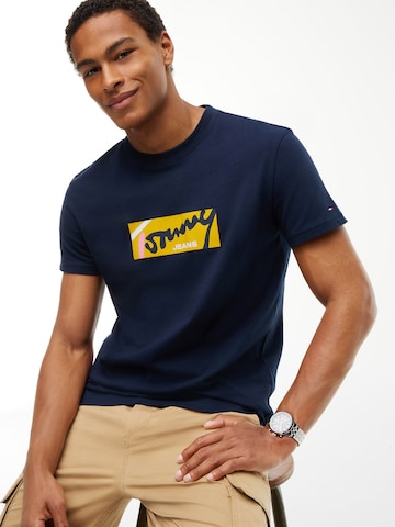 Tommy Jeans Μπλουζάκι σε μπλε