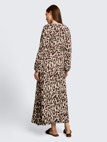 TOM TAILOR Kleid in Braun