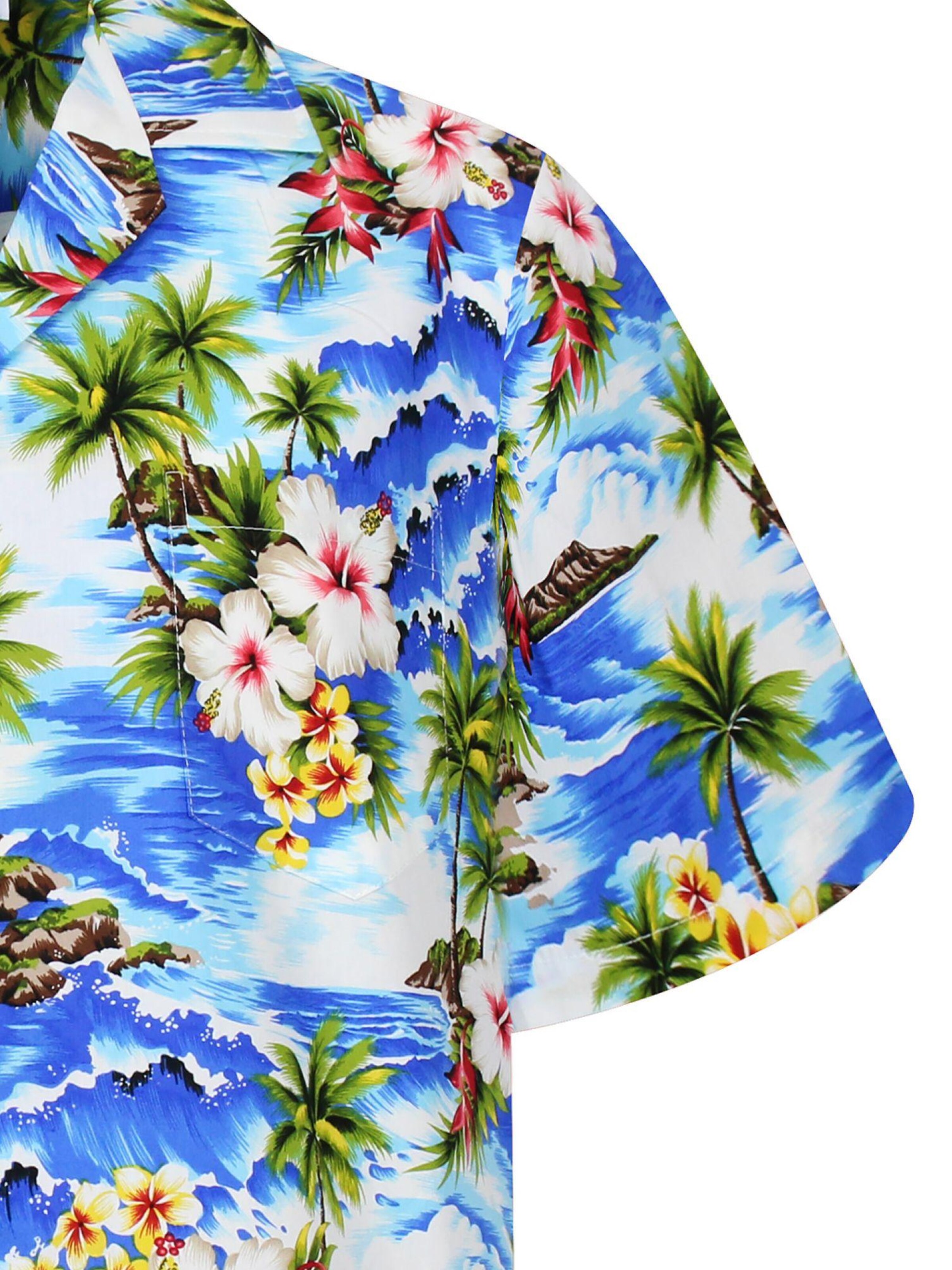 Regular fit Camicia 'Welle' di Pacific Legend in blu