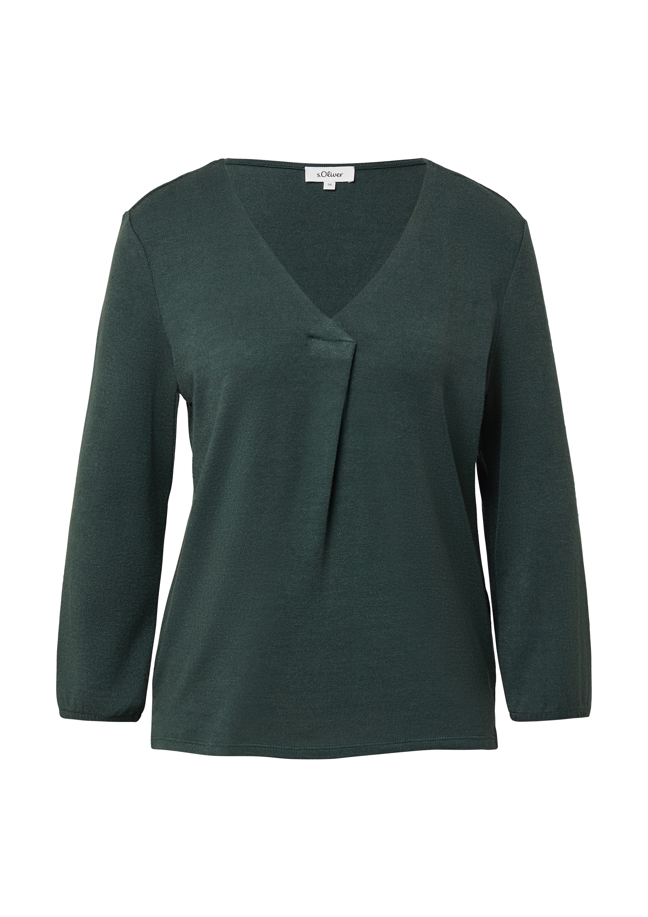 s.Oliver Koszulka w kolorze zielony: przód