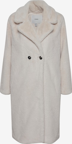 ICHI Winter Coat 'HAYA' in Grey: front