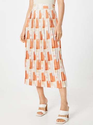 Traffic People Skirt in Mixed colors: front