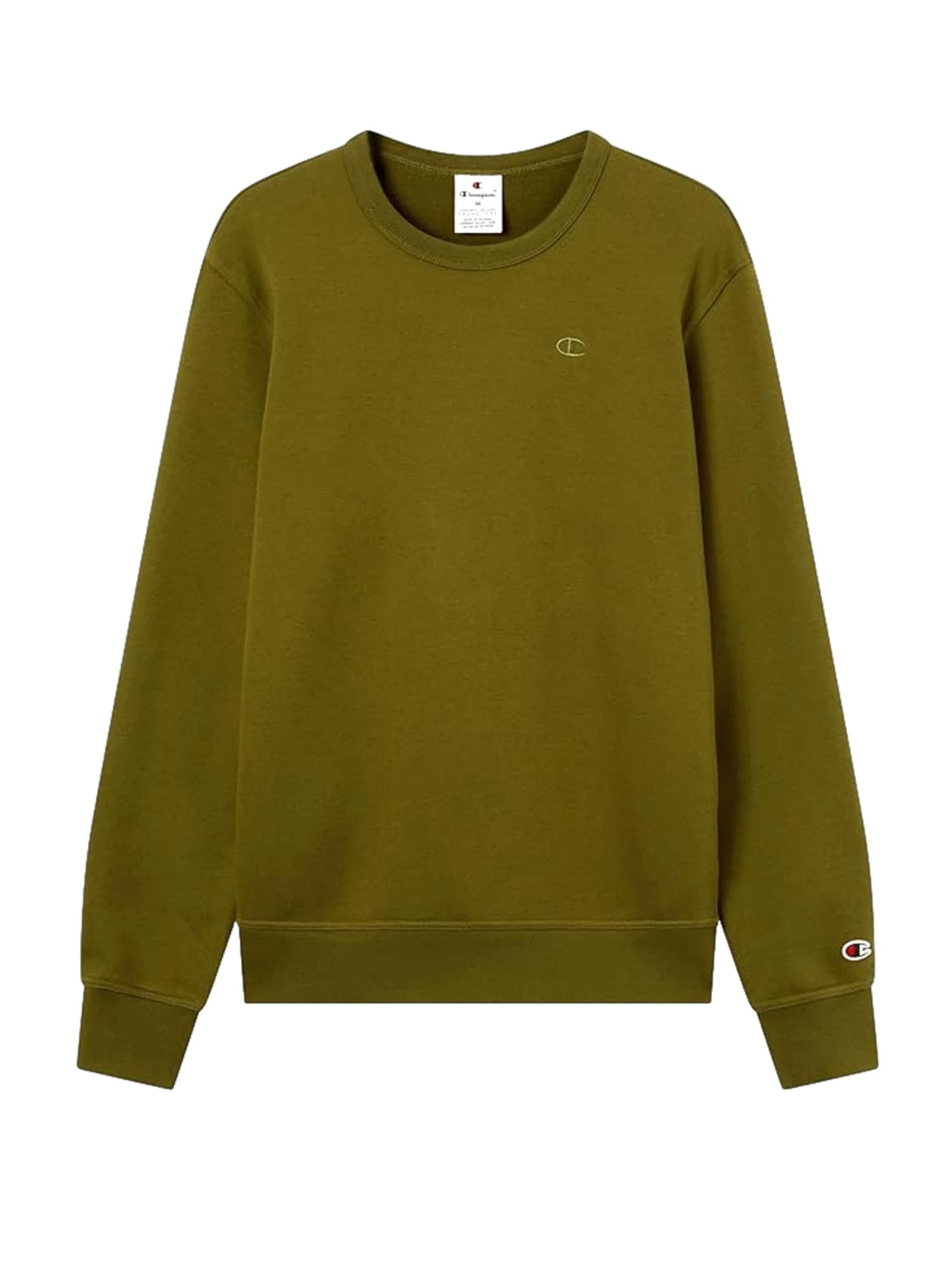 Champion Authentic Athletic Apparel Sweatshirt in Green: front