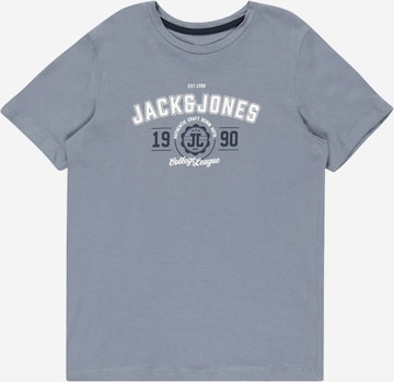 T-Shirt 'ANDY' Jack & Jones Junior en bleu : devant