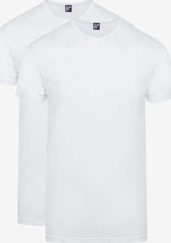 alan red Shirt 'Derby' in White: front