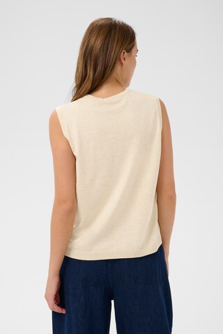 SAINT TROPEZ Sweater 'MilaSZ' in Beige