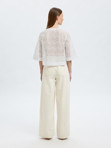 SELECTED Blouse in White