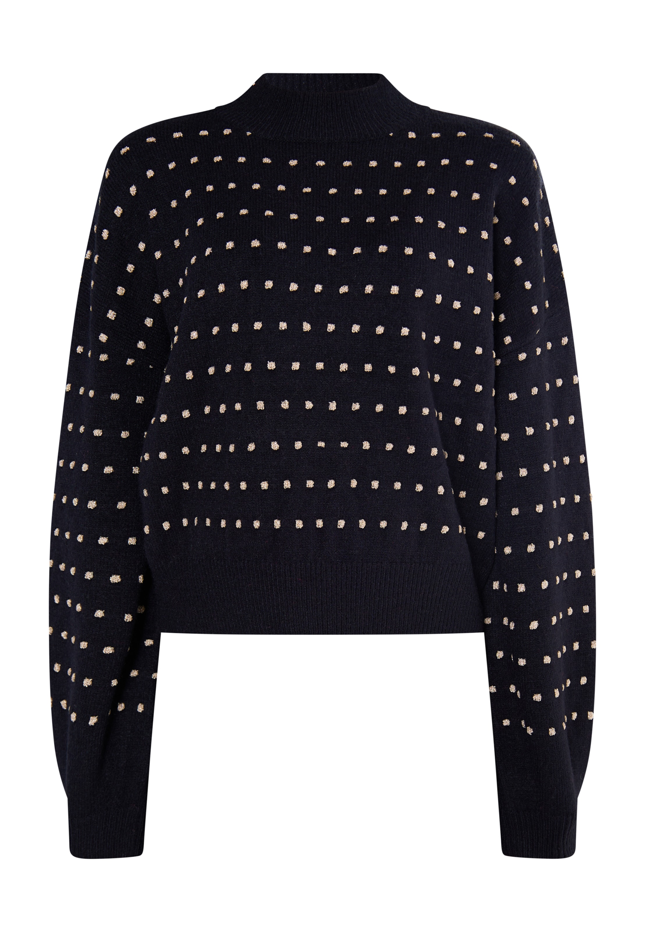 faina Sveter 'Imane' - Čierna: predná strana