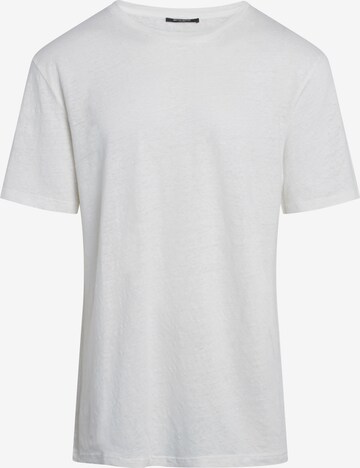 BRUUNS BAZAAR Majica | bela barva: sprednja stran