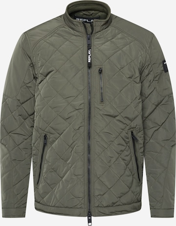 REPLAY Between-Season Jacket 'Saber' in Green: front