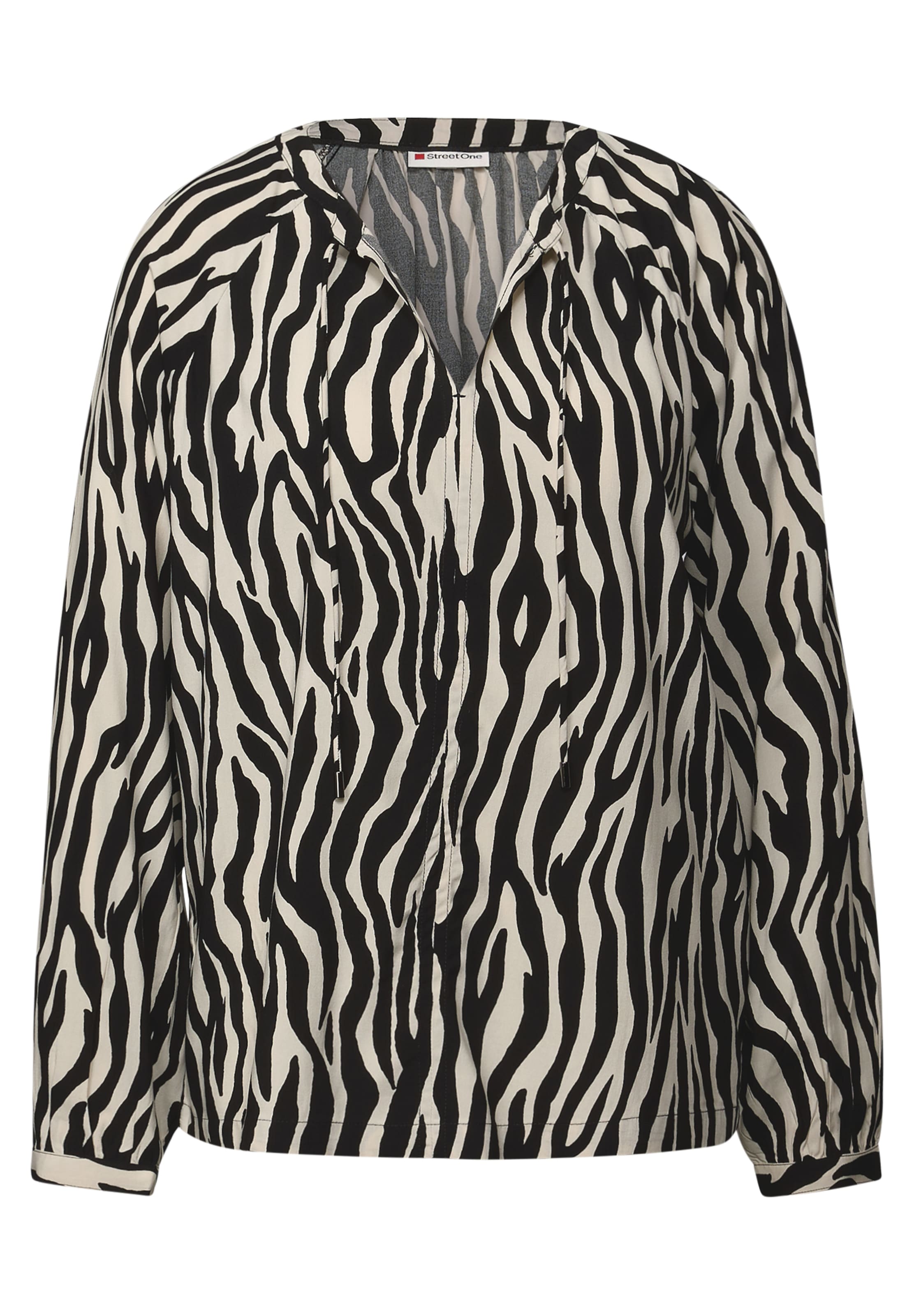 STREET ONE Tunika in Schwarz: Vorderseite