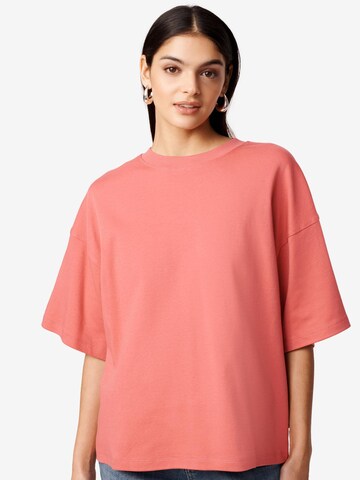 Next T-shirt i rosa: framsida