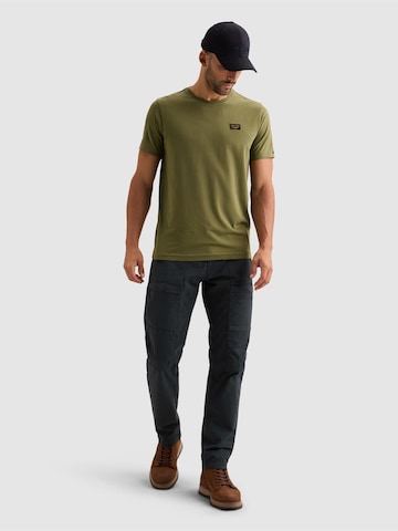 PME Legend Koszulka 'American Classic T-shirt in cotton with stretch' w kolorze zielony