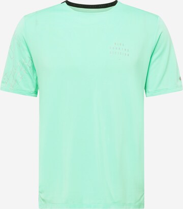 T-Shirt fonctionnel 'Rise 365' NIKE en vert : devant