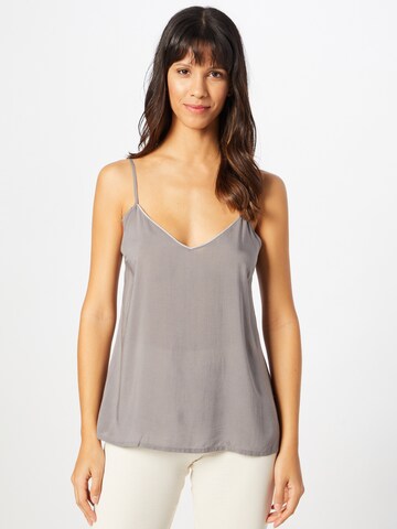 Cyberjammies Pajama Shirt 'Carly' in Grey: front
