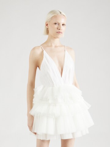 True Decadence Cocktail dress in White: front
