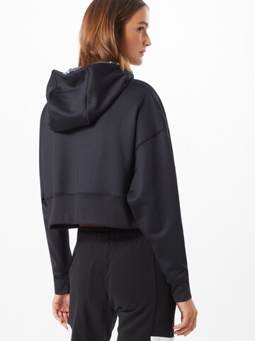 NIKE Sport sweatshirt 'Therma' i svart