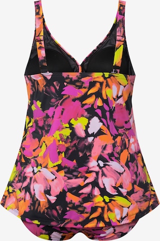 Tankini Ulla Popken en mélange de couleurs