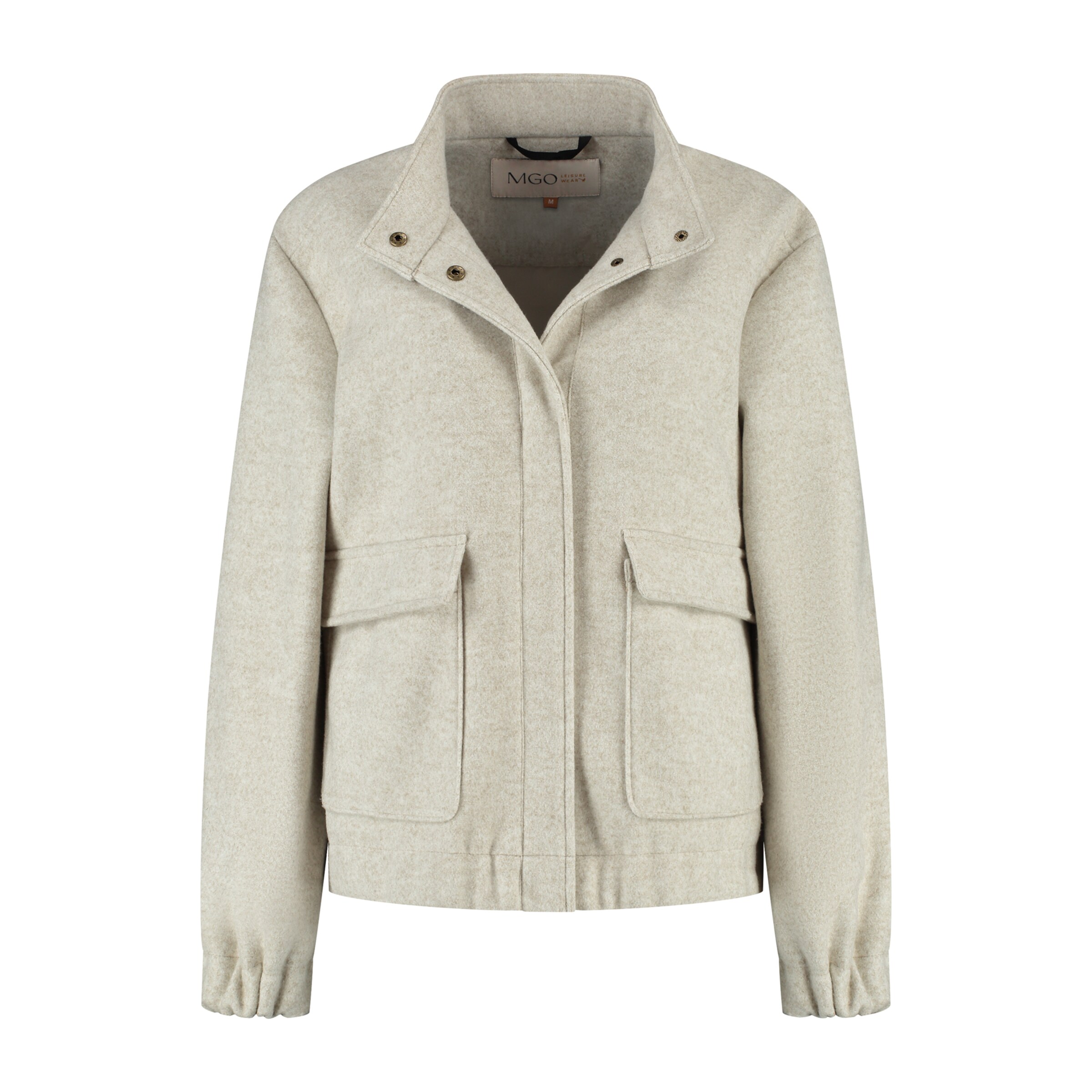 MGO Jacke 'Caro' in Beige: Vorderseite