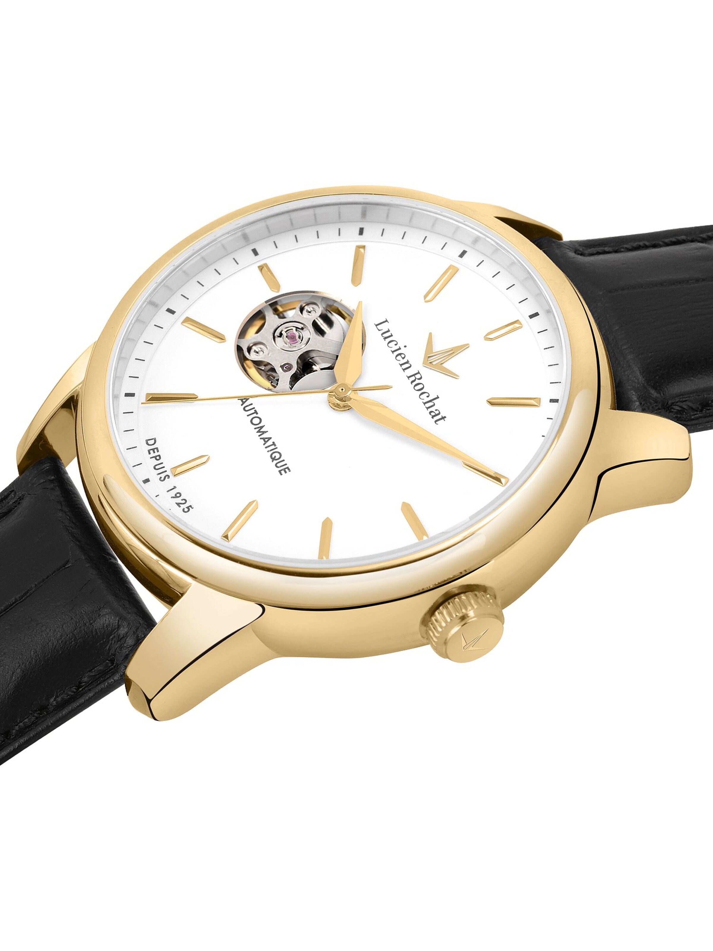 Lucien Rochat Analog Watch in Black