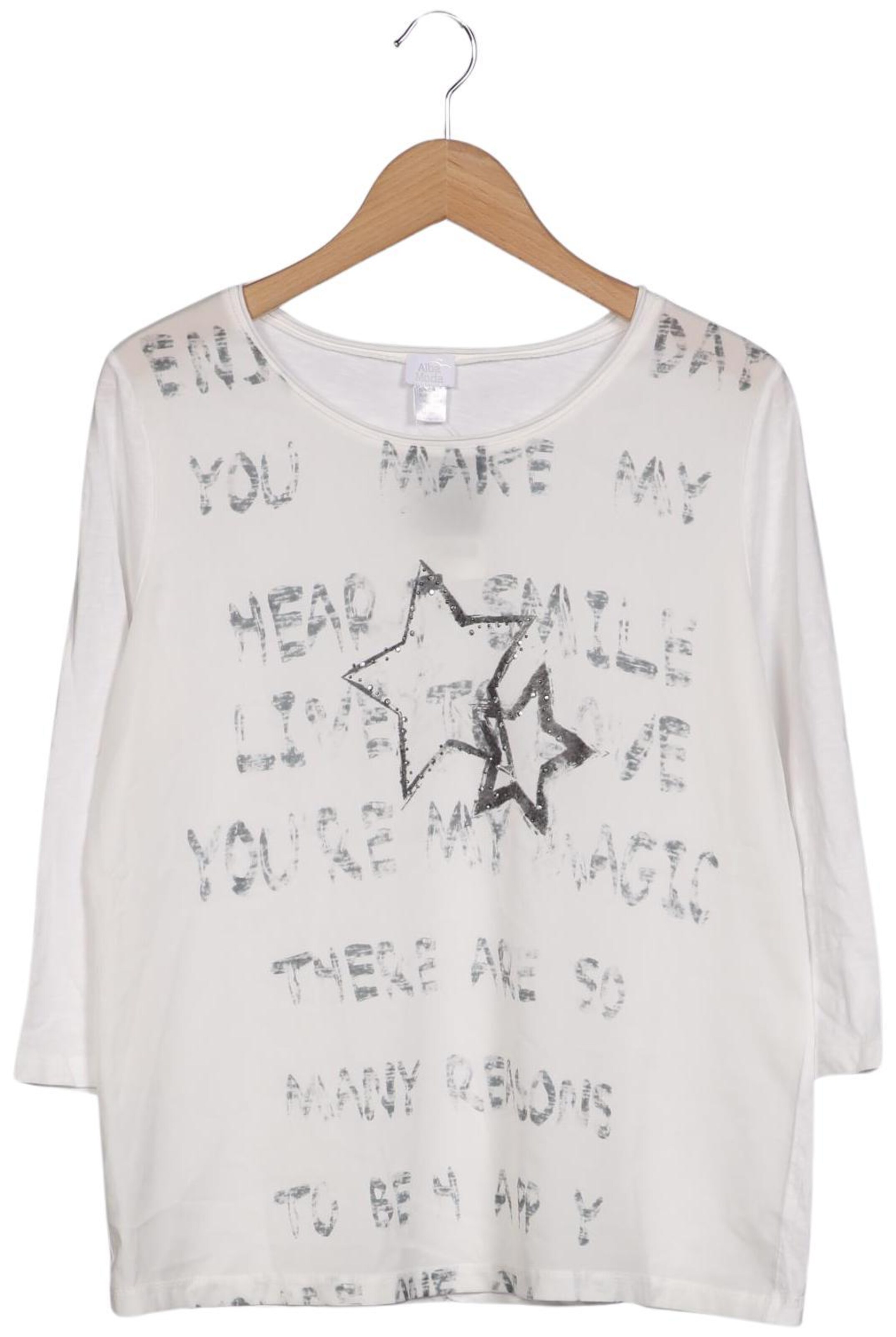 ALBA MODA Top & Shirt in XL in White: front