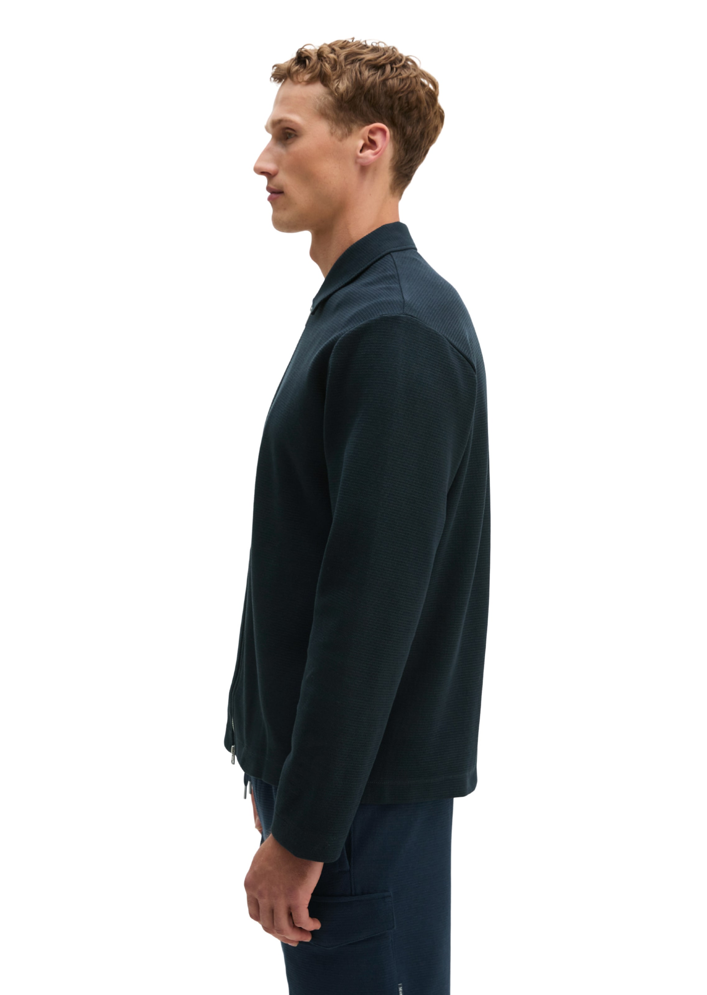 Marc O'Polo Sweatvest in Blauw