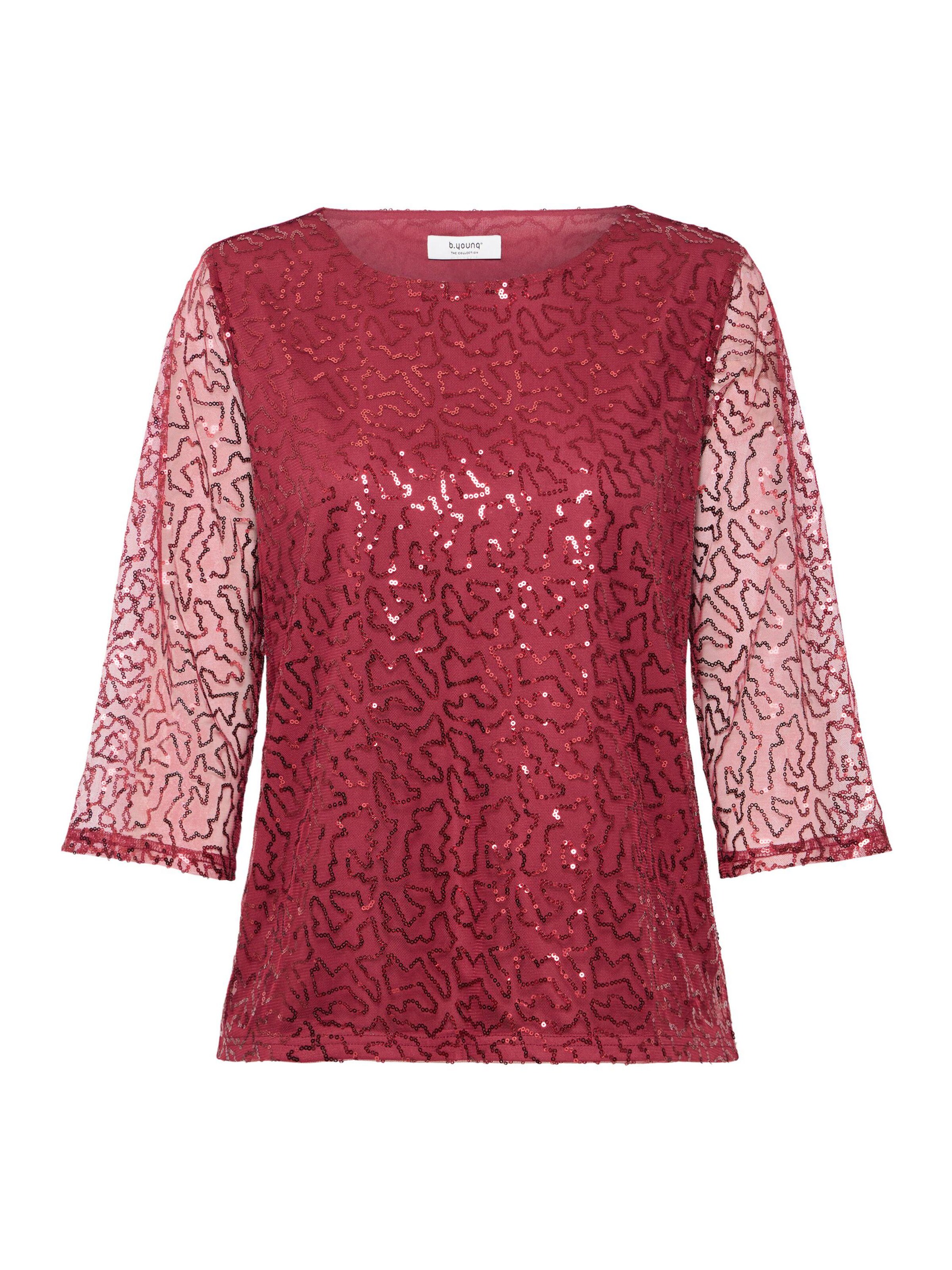 b.young Shirt 'Soffa' in Red: front