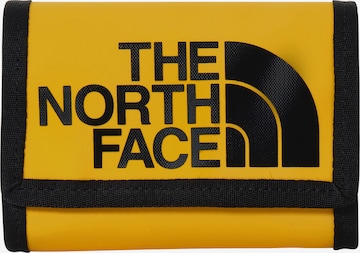 Portamonete 'BASE CAMP' di THE NORTH FACE in giallo: frontale