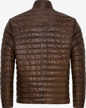 Veste mi-saison Jimmy Sanders en marron