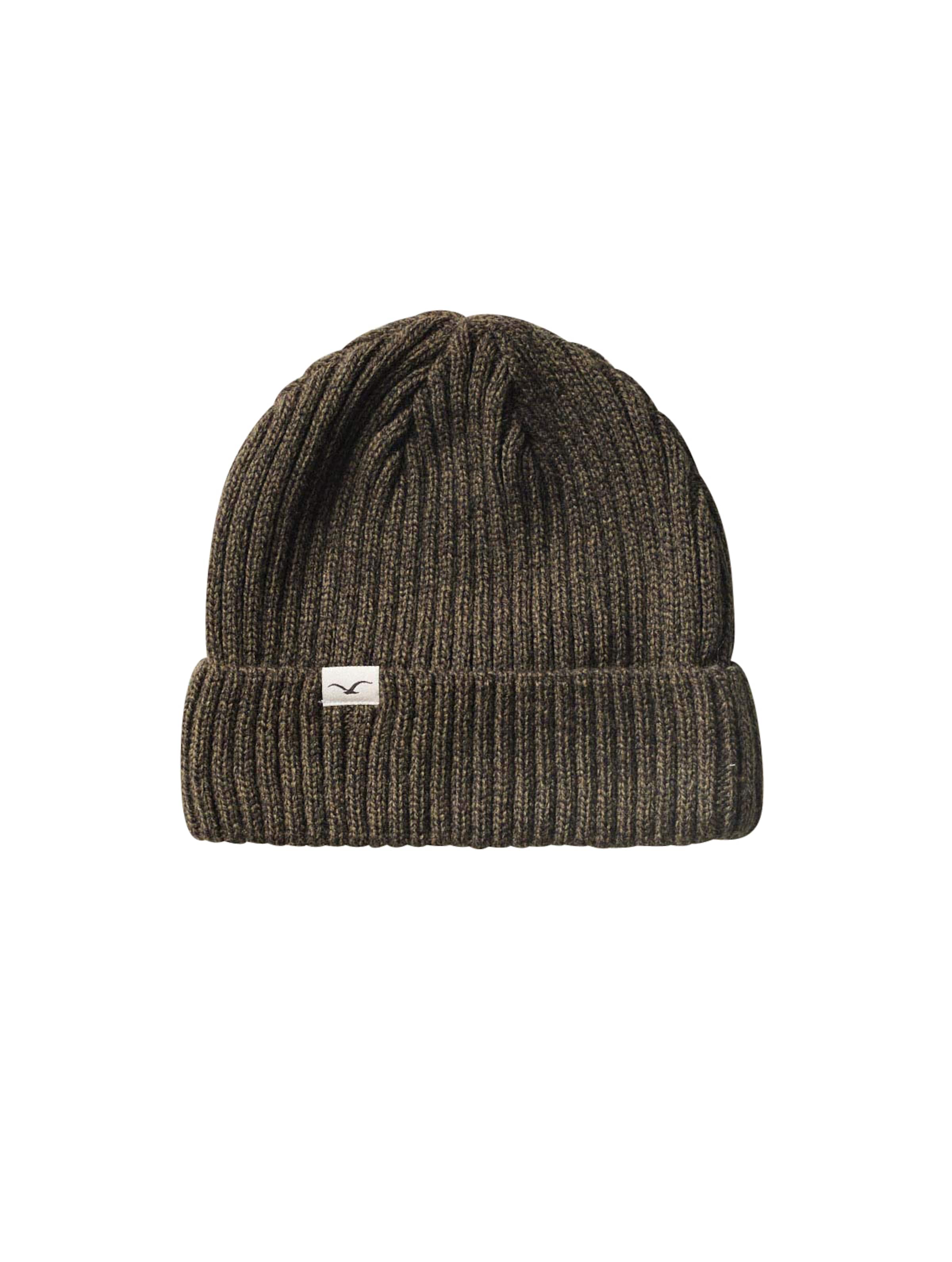 Cleptomanicx Beanie in Green: front