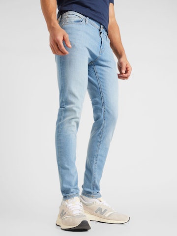 JACK & JONES Slimfit Jeans 'PETE ORIGINAL' in Blau: predná strana