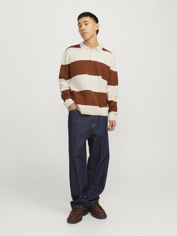 JACK & JONES Shirt in Bruin