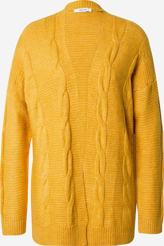 ABOUT YOU Knit Cardigan 'Anja' in Yellow: front