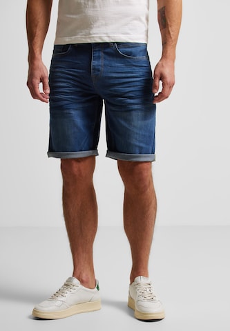 Street One MEN Regular Shorts in Blau: predná strana