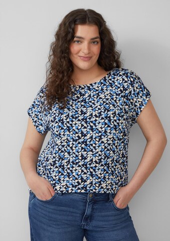 T-shirt s.Oliver en bleu : devant