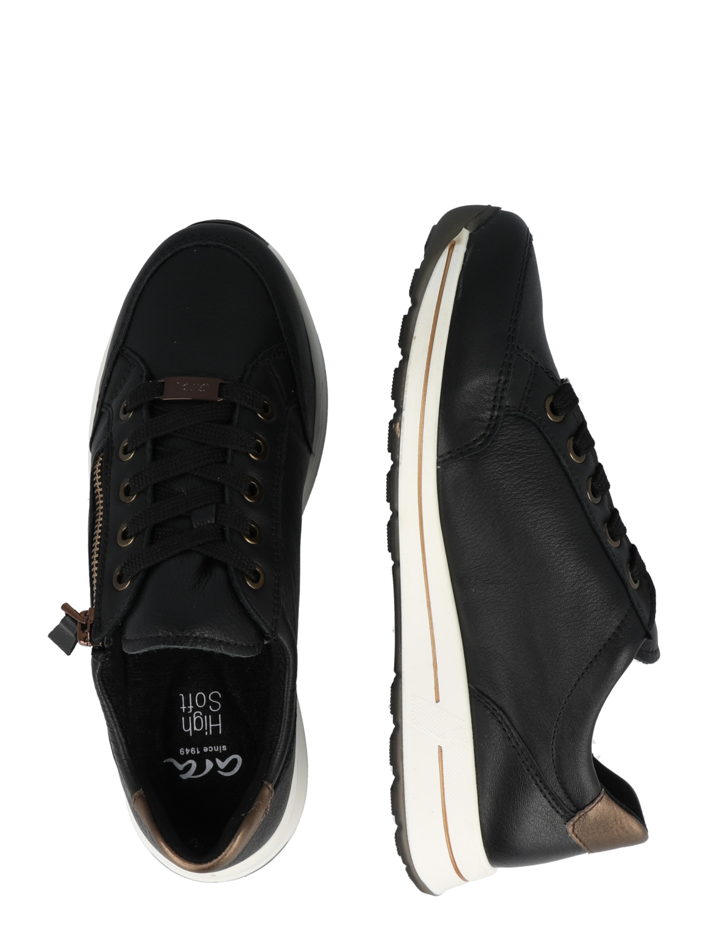 ARA - Sapatilhas baixas 'Osaka' em preto