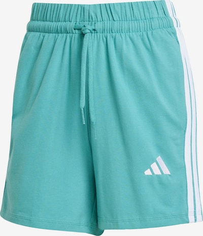 ADIDAS SPORTSWEAR Sportske hlače 'Essentials' u žad / bijela, Pregled proizvoda