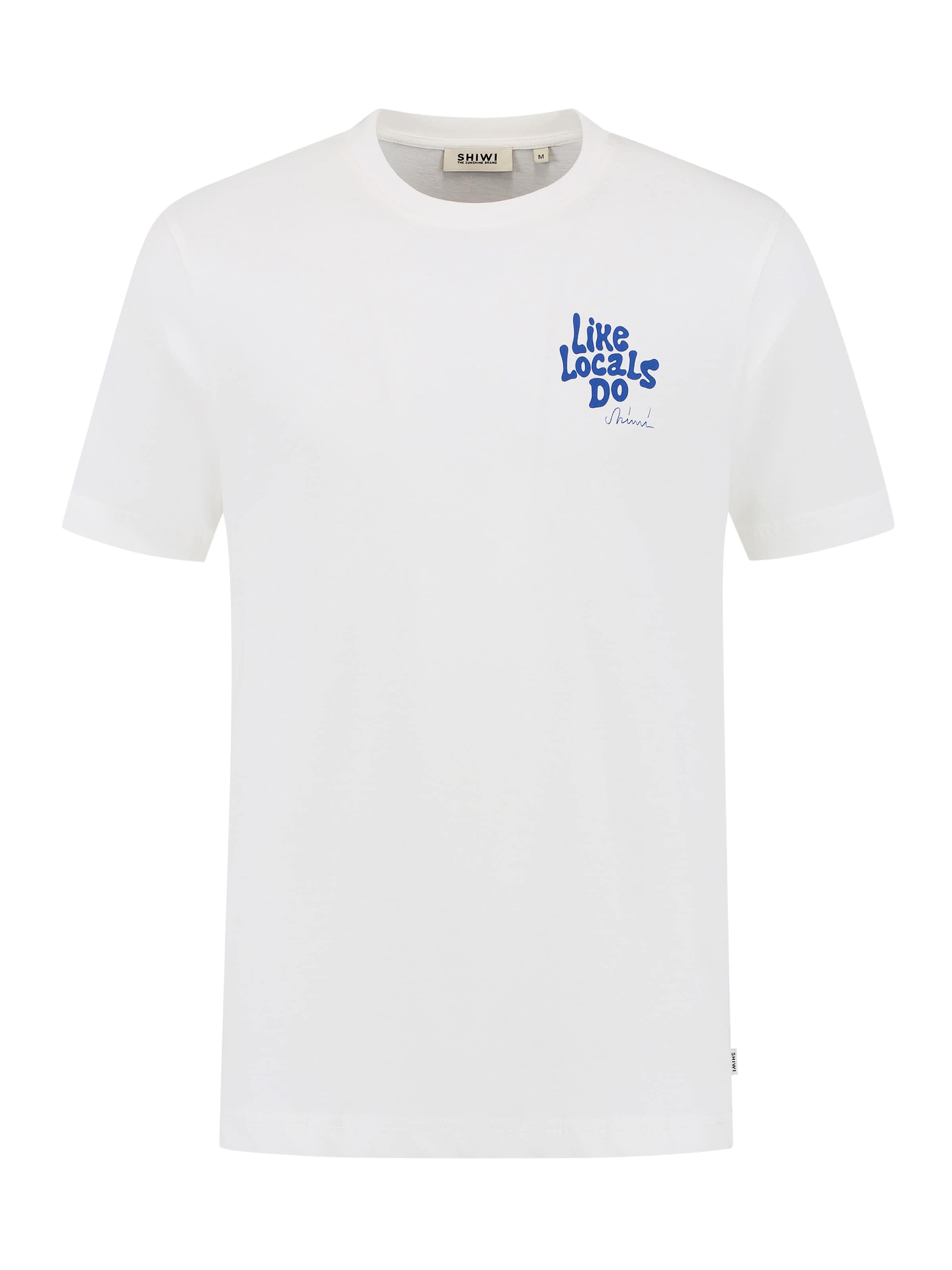 Shiwi - Camiseta 'Liam Like  Locals Do' en blanco: frente