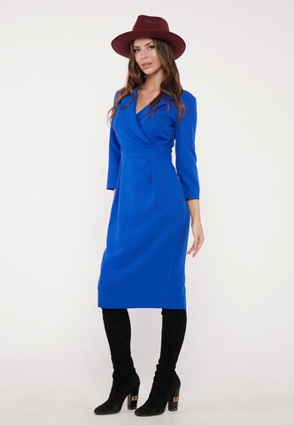 Awesome Apparel Kleid in Blau