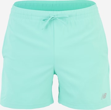 Pantalon de sport 'Essentials' new balance en vert : devant