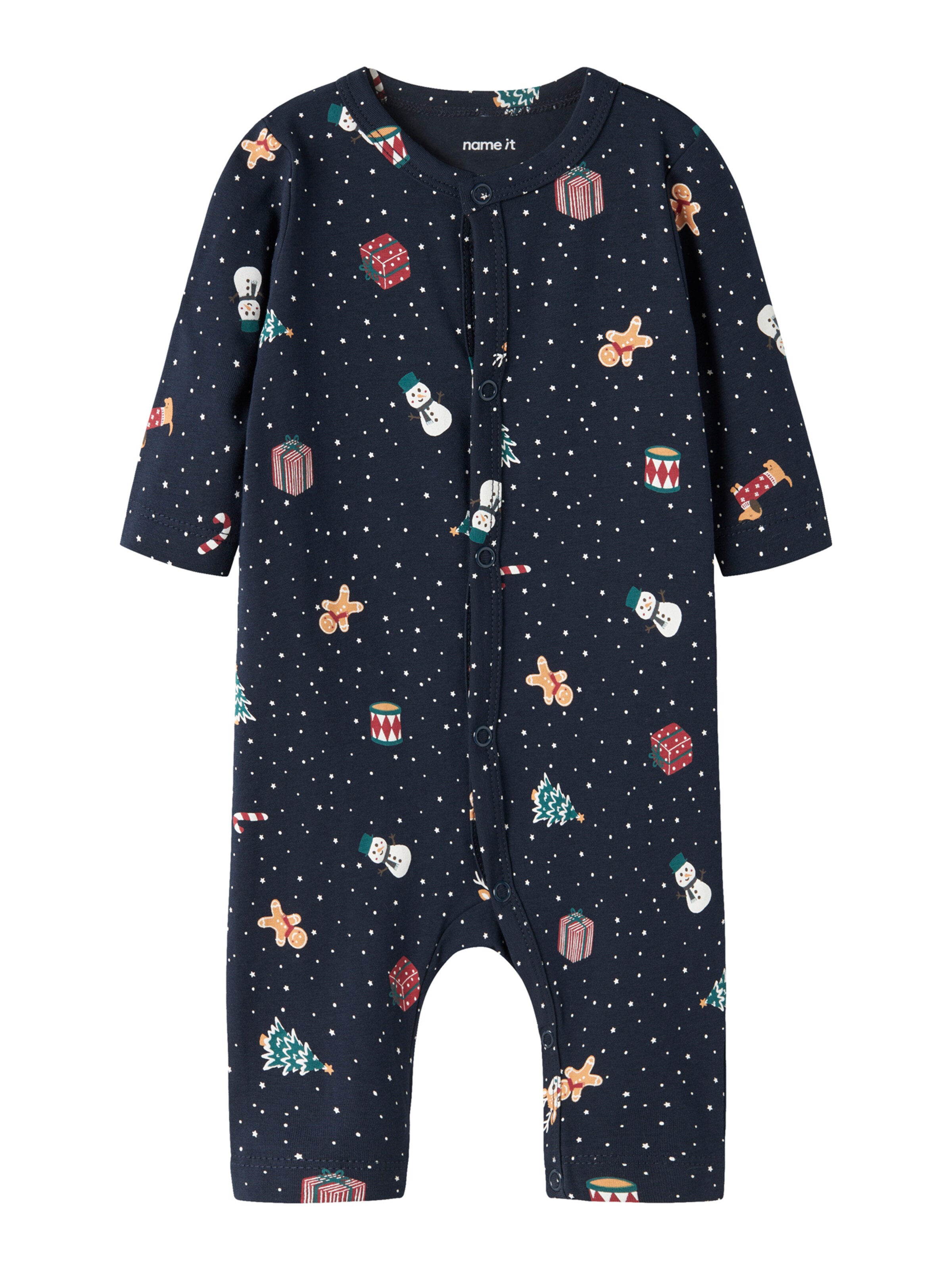 NAME IT Pajamas 'NBNVISMAS' in Blue: front