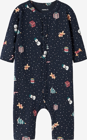NAME IT Pajamas 'NBNVISMAS' in Blue: front