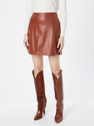 GAP Skirt in Brown: front