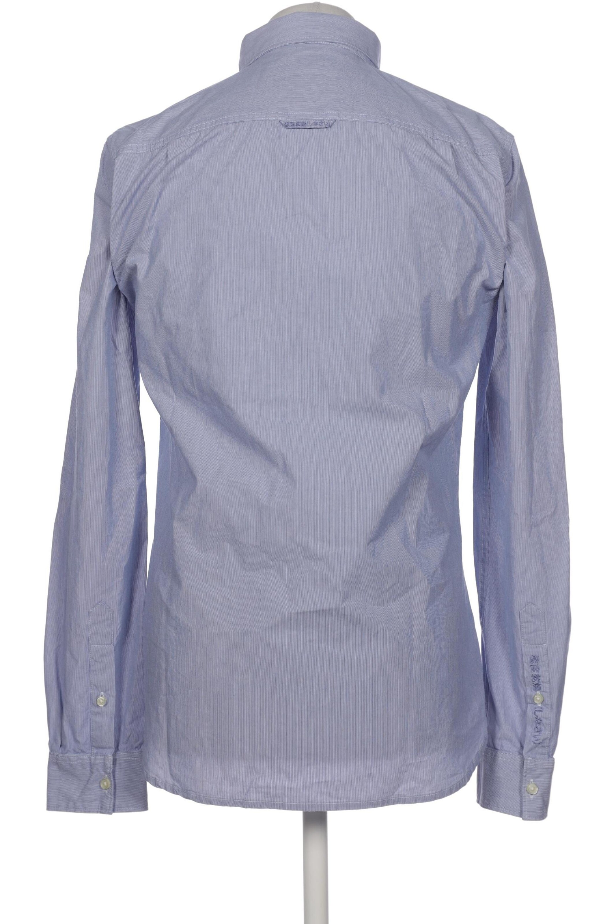 Superdry & Co Button Up Shirt in M in Blue