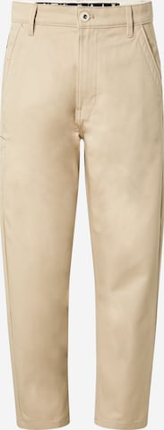 G-Star RAW tavaline Chino-püksid, värv beež: eest vaates