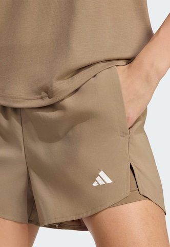 ADIDAS PERFORMANCE Regular Sportbyxa i grön