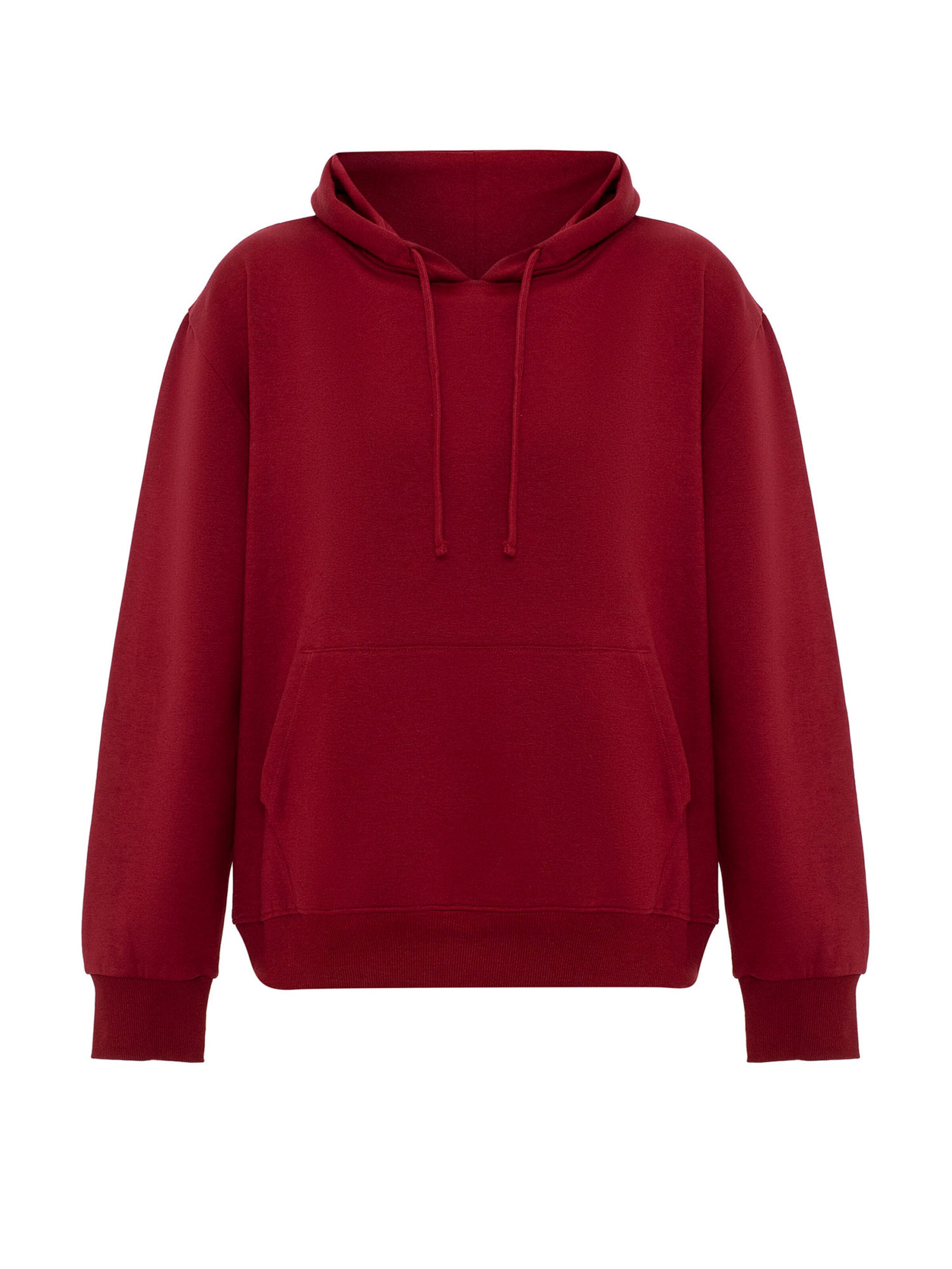Jacey Quinn Sweatshirt in Rot: Vorderseite
