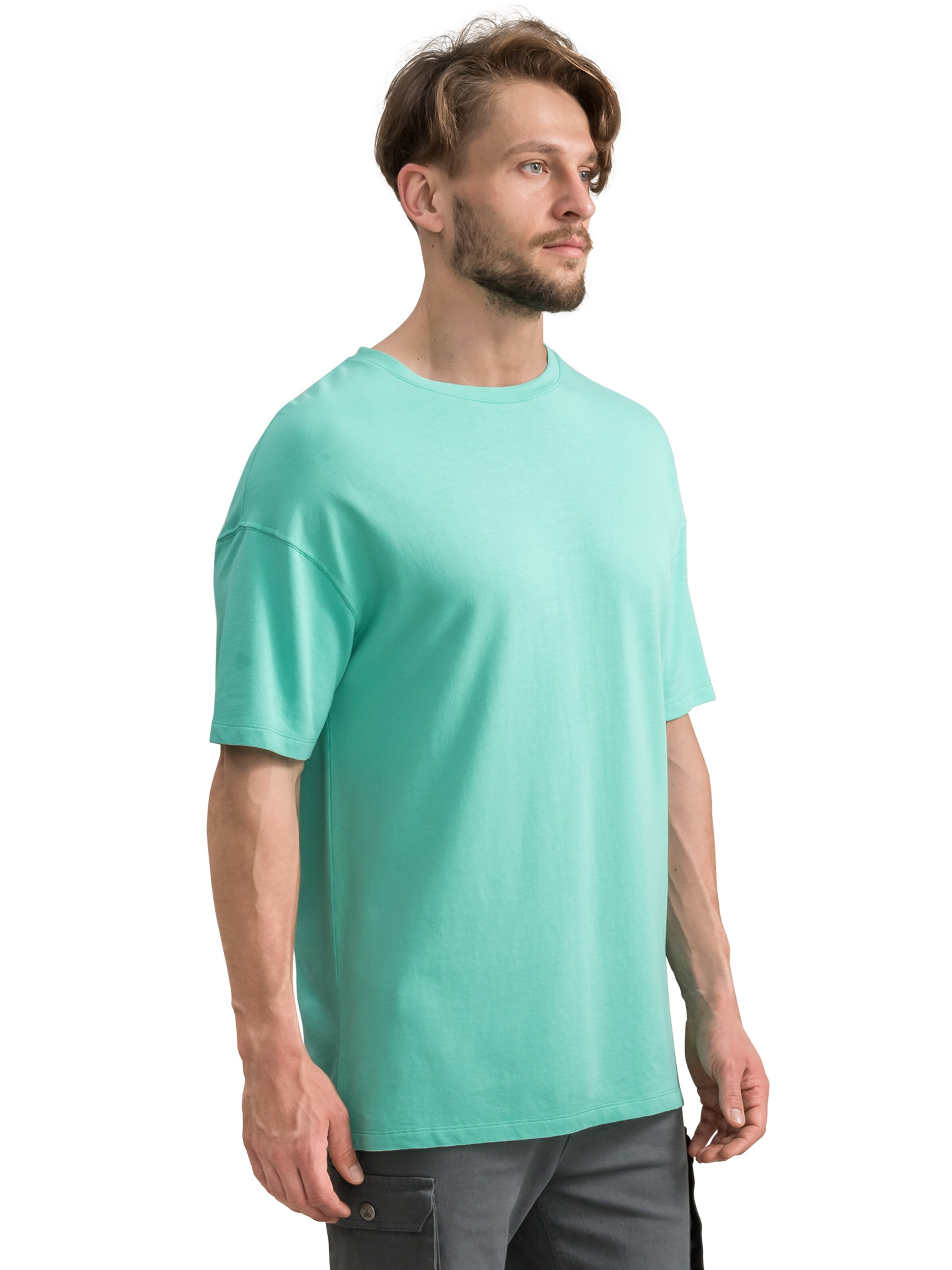 Kaft Shirt 'Raven' in Groen