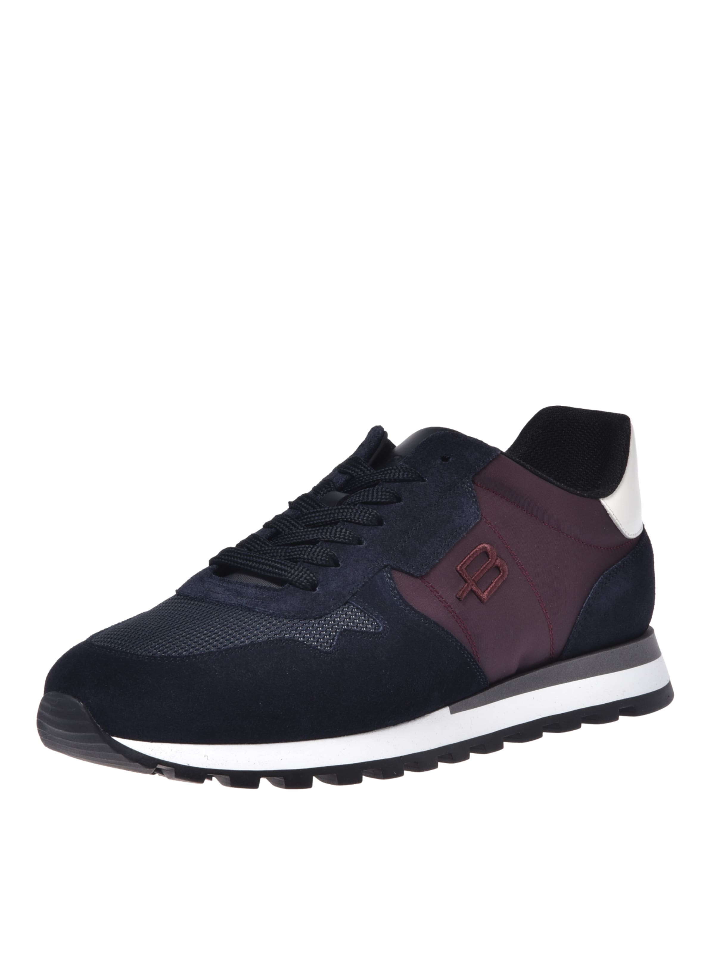 Baskets basses BALDININI en bleu : devant