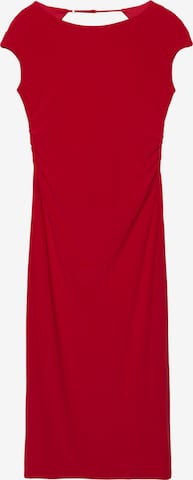 Robe Pull&Bear en rouge : devant